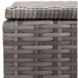 Poli Vrtna kutija za pohranu siva 150 x 50 x 60 cm od poliratana | shoptok.hr