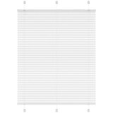 vidaXL Plisirana roleta bijela 110x150 cm širina tkanine 109,4 cm | shoptok.hr