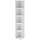 MID.YOU kotni regal 24/142/26 cm bela Cene