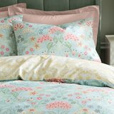 RHS Rumena/zelena bombažna posteljnina za zakonsko posteljo/podaljšana 230x220 cm Art Deco Hydrangea – | Shoptok.si