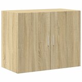  Visoka komoda boja hrasta 80x42,5x249 cm od konstruiranog drva | shoptok.hr