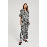 Marisse Women's Trousers L-Sp-4332 Black_White | Shoptok.si