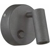 Ideal Lux led zidna spot svetiljka page LED/3W/230V cri 90 crna | Eponuda.com