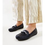Gemre Black loafers adorned with rhinestones Adiba | Shoptok.si