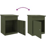  Sandučić za pakete Maslinovo zelena 47,5 x 38 x 59 cm Čelik | shoptok.hr