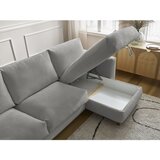 Bobochic Paris Siva kotna sedežna garnitura Nouveau Cocoone – | Shoptok.si