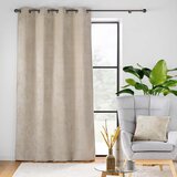 Douceur d intérieur Bež zavjesa od mikroflanela 140x240 cm Flanela – | shoptok.hr
