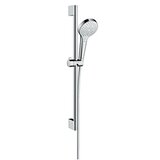 Hansgrohe Croma Select S 110 White Chrome tuš set: ručni tuš sa 3 mlaza, Isiflex B 1600 crevo za tuš i usponska šipka sa kliznim držačem 26560400 | ePonuda.com