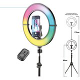 Cellular Line selfie ring, Foldy, Bluetooth, 12'' LED, Tripod, crni | shoptok.hr