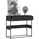 vidaXL konzolni stol crni 90x35x80 cm konstruirano drvo Cijene
