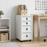  Pokretni ormar s ladicama CORONA Bijela | shoptok.hr