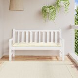  Jastuk za vrtnu klupu krem 150 x 50 x 7 cm od tkanine Oxford | Eponuda.ba