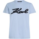 Karl Lagerfeld Majica modra / črna | Shoptok.si