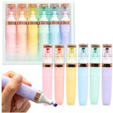  Set markera, pastelno zlatni elementi boje, 6 komada | shoptok.hr