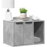 Kutija z mačji pijesak boja betona 60x40x40cm konstruirano drvo | shoptok.hr