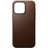 Nomad Moderna usnjena torbica za iPhone 15 Pro Max, Temno rjava, (21163013) Cene
