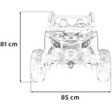  Dječji Buggy Maverick Turbo RR 4×4 na akumulator, plavo-sivi | shoptok.hr