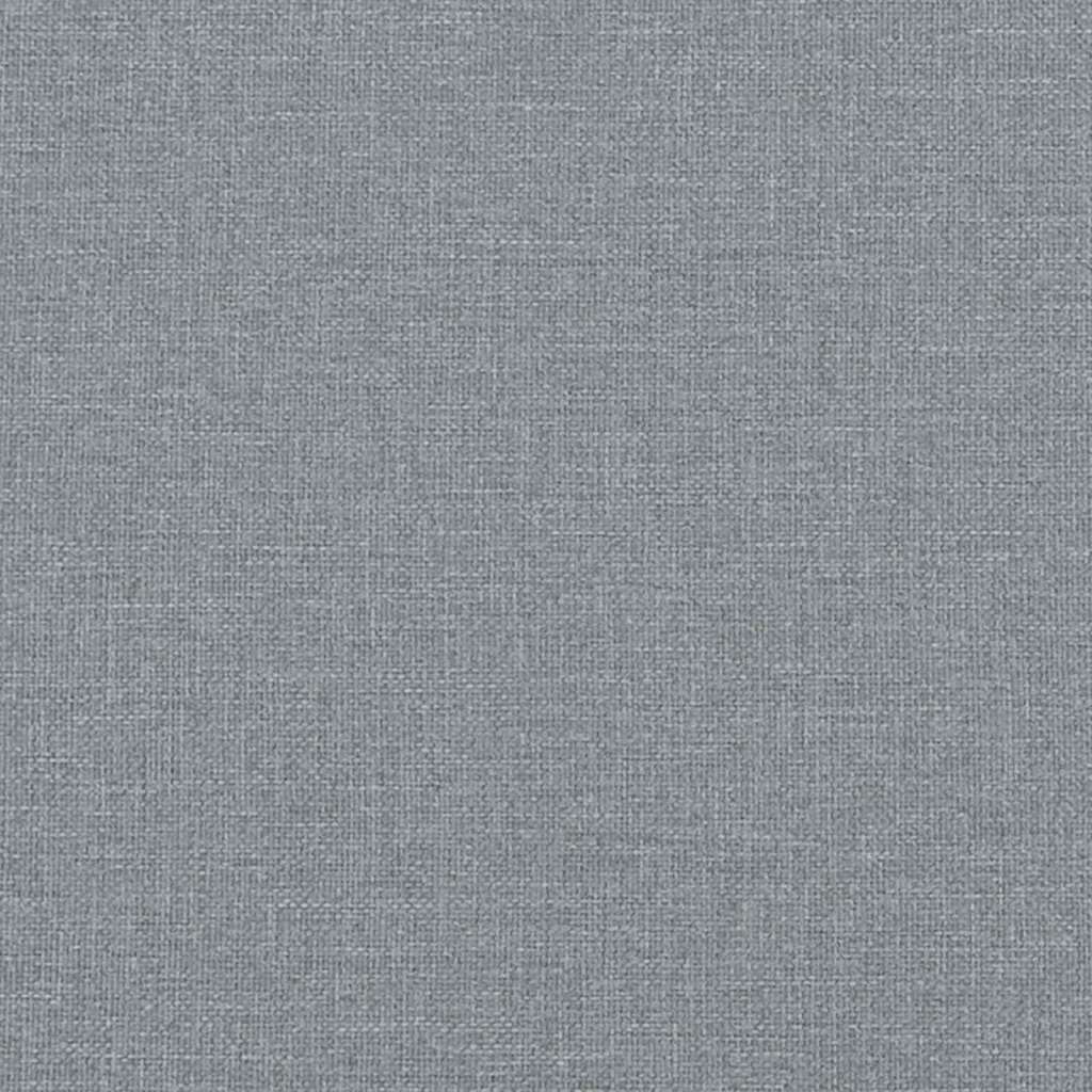  Okvir za krevet Svijetlo siva 160 x 200 cm Poliester | shoptok.hr