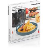 Paket sklopivih silikonskih košara s ručkama i separatorima za zračnu fritezu InnovaGoods (3 komada) | shoptok.hr