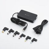 forcell F-ENERGY E856 univerzalni punjac za laptop 90W (6 adaptera) crni | ePonuda.com