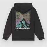 Quiksilver Salt Water Graphic Kids Pulover s kapuco black | Shoptok.si