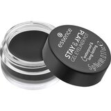 Essence Ostanite i igrajte gel ajlajner 01 Black Cene