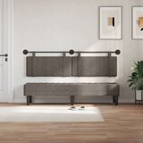  Držeće uzglavlje Zidne Sivi 170 x 55 x 5 cm Antikni PU - Sivi 160 cm bez LED | shoptok.hr