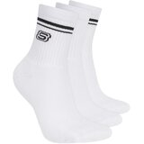 Skechers Športne nogavice 3pk Wpk Wmn Ls Low Crew Bela | Shoptok.si