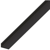 KANTOFLEX Kotni profil (Do x Š x V: 1.000 x 25 x 20 mm, Debelina: 2 mm, Togi PVC, Črne barve) | Shoptok.si