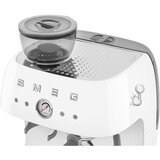 Smeg EGF03WHEU Aparat za kavu 50-ih s za integriranom mlincem kavu Bijeli | shoptok.hr