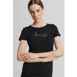 Legendww ženska majica u crnoj boji sa ispisom 7042-9566-06 cene