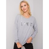 RELEVANCE Sweatshirt-RV-BL-0192.55P-grey | Shoptok.si