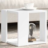  The Living Store Klubska mizica bela 32x32x30 cm inženirski les - Klubska Mizica, (21496465) | Shoptok.si