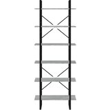  Visoki ormarić siva boja hrasta 80x30x210 cm konstruirano drvo | Eponuda.com