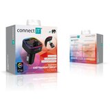 Connect IT CCC-9090-BK - led rgb fm predajnik za automobil sa handsfree funkcijom, crna | Eponuda.com