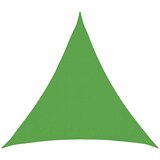  Jedrilica za sunčevu sjenu Svijetlo zelena 2 x 2 x 2 m HDPE | shoptok.hr
