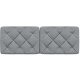 vidaXL Jastuk za uzglavlje svjetlosivi 120 cm od tkanine | shoptok.hr