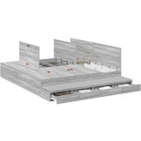  okvir postelje Sonoma siva 200x200 cm, (22103326) | Shoptok.si