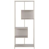 Actona Siva biblioteka 77x185x35 cm Seaford – | shoptok.hr