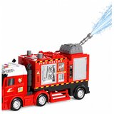  Fire Truck Fire Department With Water Cannon Drive Lights Sounds | Shoptok.si