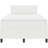  Krevet s oprugom s madracem i LED svjetlom 120x200 cm Tkanina od žoržeta | shoptok.hr