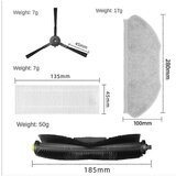 INORCO zdruljiv robotski sesalnik 360 X100 S10 Max Nadomestni rezervni deli Dodatki Glavna stranska krtaa Mop C+(trec, (22017094) | Shoptok.si