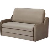 MID.YOU ZOFA S POSTELJNO FUNKCIJO, svetlo rjava tekstil | Shoptok.si