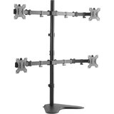 Logilink 4-struki Postolje za monitor 33,0 cm (13") - 81,3 cm (32") Vrtljivi nosač, Nagibni i okretni Quad Monitor Desk Stand 13 | Eponuda.ba