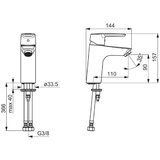 Hansa 51522293 Polo armatura za umivalnik | Shoptok.si