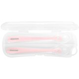 Kikka Boo silikonske kašičice u kutiji 2 kom pink KKB40063 | ePonuda.com