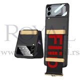  futrola fold sa drzacem za samsung galaxy z flip 3 5G crna Cene