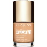 Clarins Skin Illusion Velvet tekući puder s mat finišem s hranjivim učinkom nijansa 107C 30 ml | shoptok.hr
