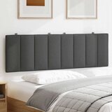 vidaXL Jastuk za uzglavlje tamnosivi 160 cm od tkanine | shoptok.hr
