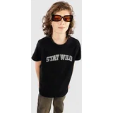 Stay Wild Leo Kids T-shirt black